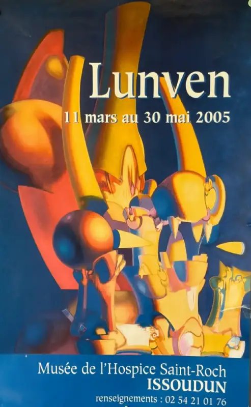 François Lunven Affiche expo Issoudun 2005 (1)