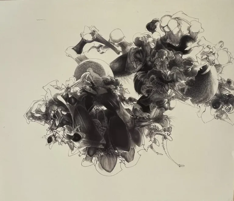 François Lunven, Les amoureux dessin stylo bille