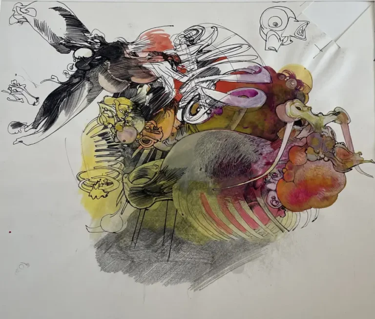 François Lunven Sans titre 31 couleur