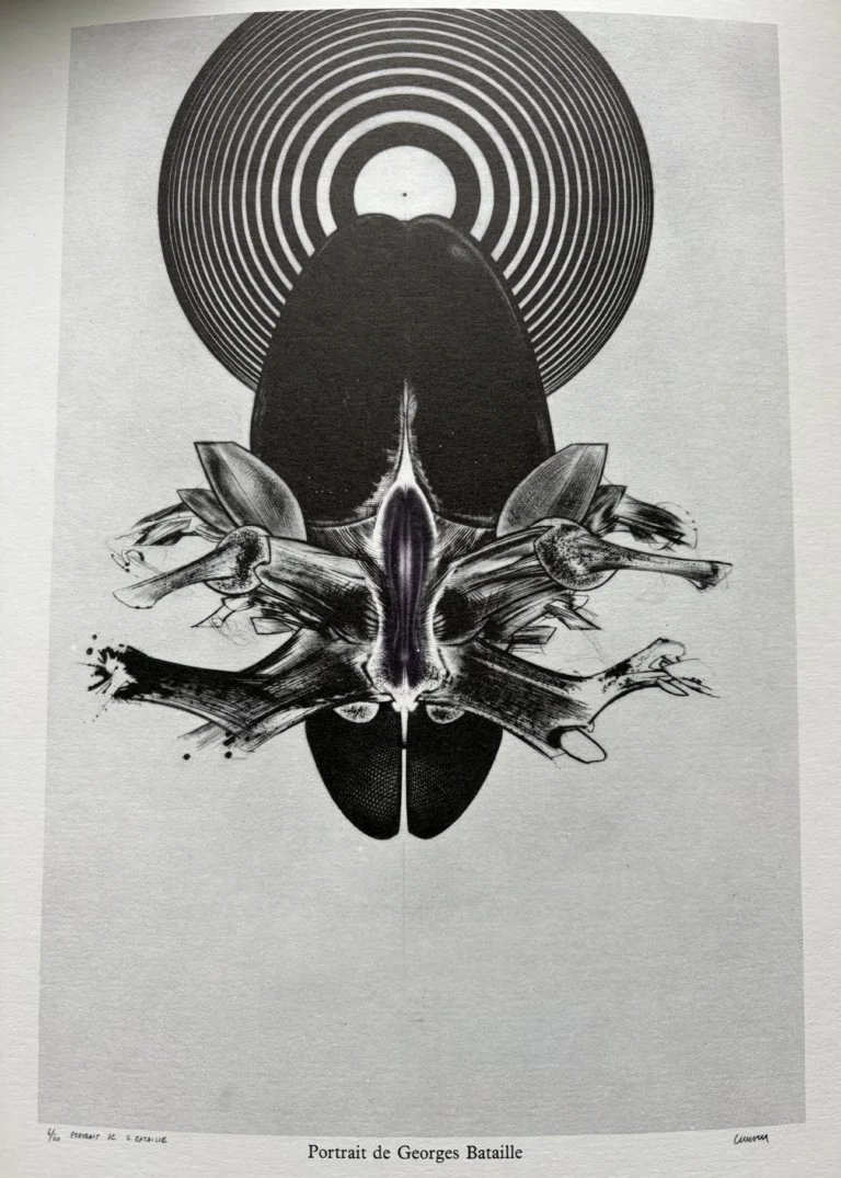 Portrait de Georges Bataille gravure 6 sur 60,